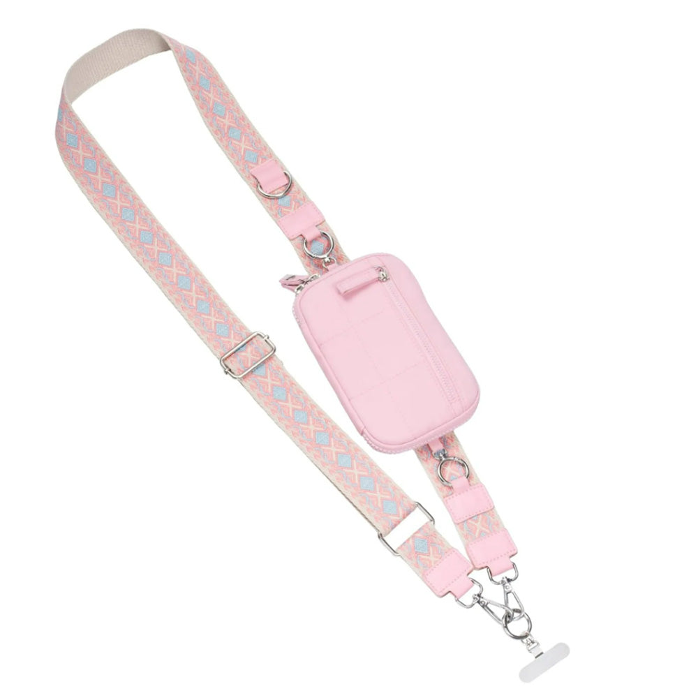 Phone Lanyard Clip and Go Strap for Phone with Wallet Crossbody