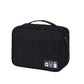 Large Digital Electronics Travel Organizer Bag with Adjustable Dividers