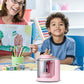 2Pcs Battery Operated Pencil Sharpener