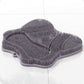 30x28cm Non Slip Suction Back and Foot Cleaning Mat for Showers