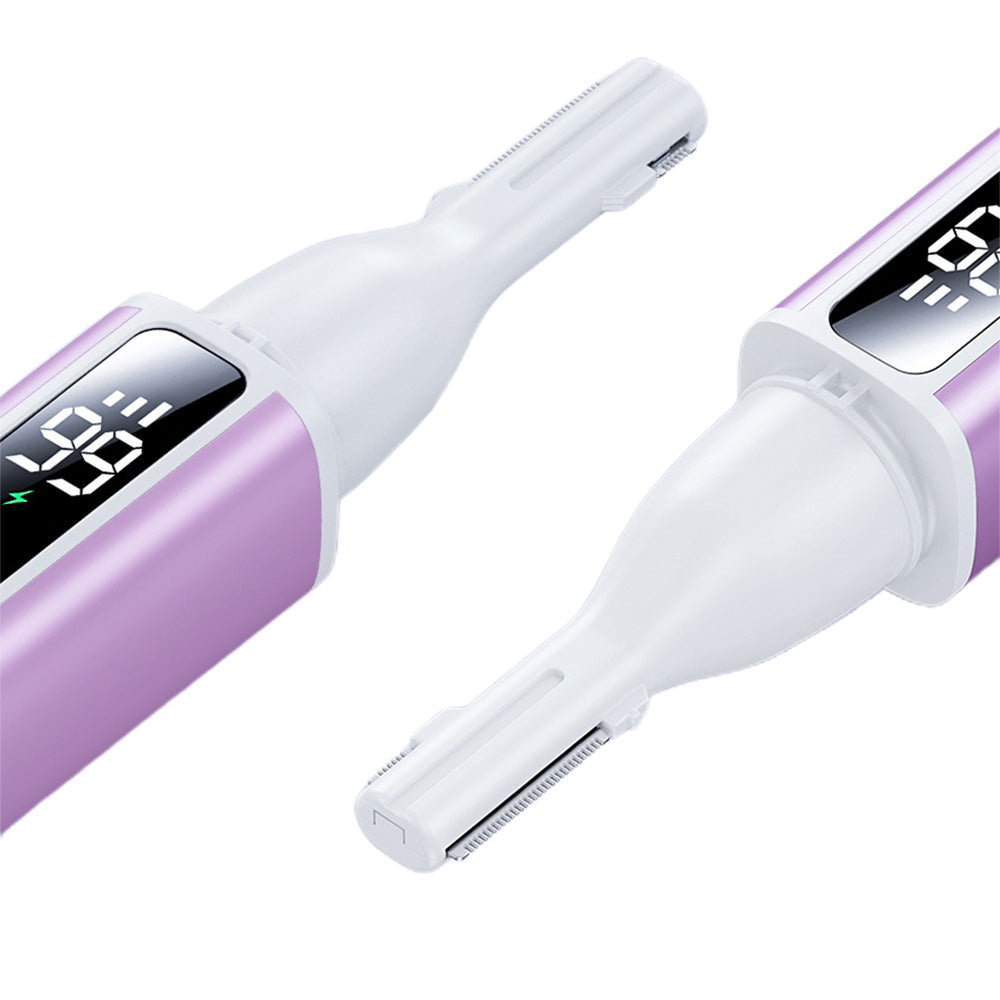 Rechargeable 2 In 1 Nose Hair And Eyebrow Trimmer For Men And Women