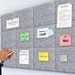 12Pcs Large Felt Bulletin Board Cork Boards for Walls Office Classroom Pin Board