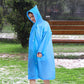 EVA Reusable Unisex Waterproof Hooded Raincoat