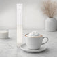3-Speed Electric Milk Frother with 304 Stainless Steel Whisk