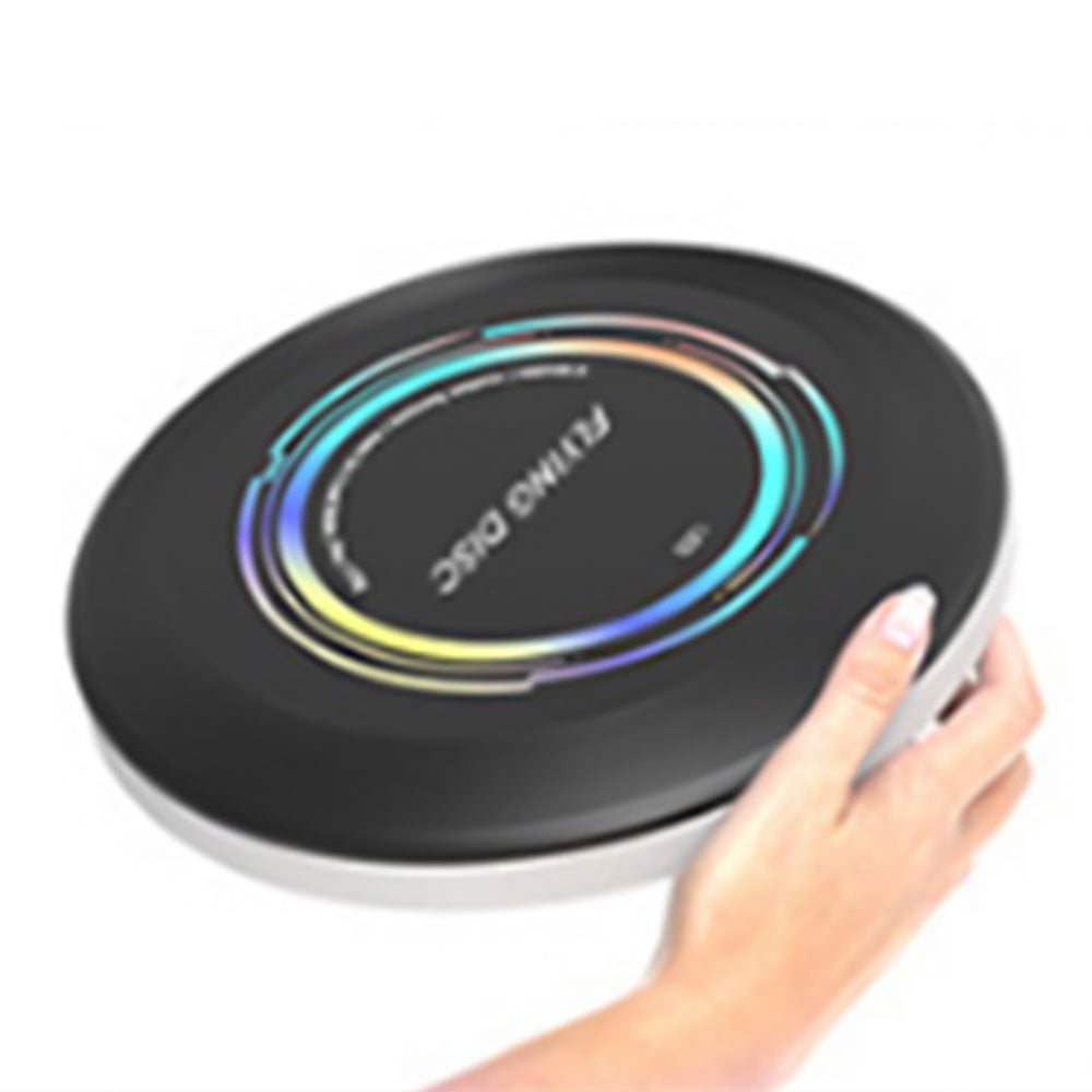 Rechargeable Light Up Flying Disc With 50 LED For Outdoor Game Beach Sport