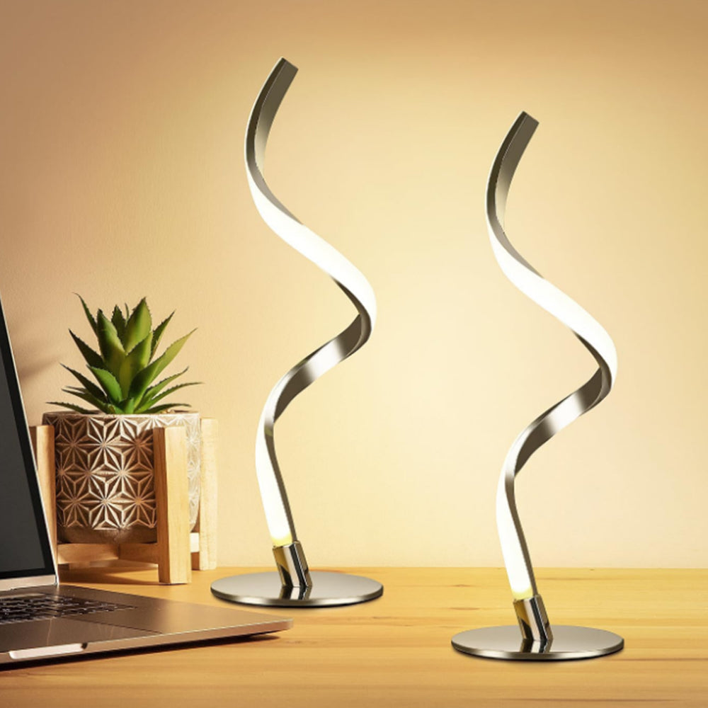 LED Spiral Desk Lamp