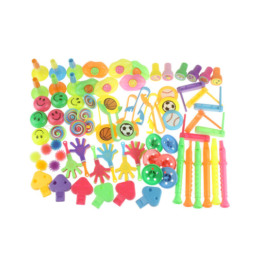 72Pcs Party Toys for Kids Goodie Bags Toy Assortment Bag Fillers Carnival Prizes