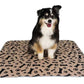 Washable Waterproof Reusable Dog Pee Pads Quick Absorbent Puppy Training Mat-Brown