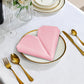 10 Pack Polyester Satin Dinner Napkins for Weddings Hotels Dining