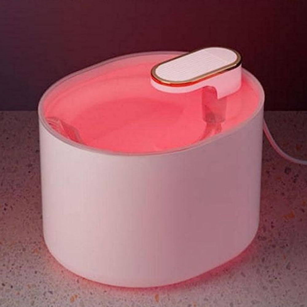 Pet Smart Water Fountain Automatic Shut Off with Red Light Indicator