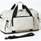 Expandable Travel Duffel Bag Gym Bag with Wet Dry Compartment