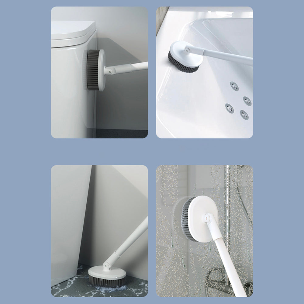 Soft TPR Toilet Brush Set for Bathroom Cleaning