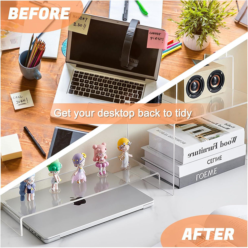 5Pcs U Shape Clear Acrylic Jewellery Display Rack