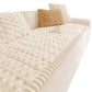 Non Slip Couch Cover Soft Wear Resistant Furniture Protector for Sofa Protection-Beige