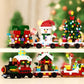 Christmas Building Blocks Set Xmas Building Figures DIY Stocking Stuffers