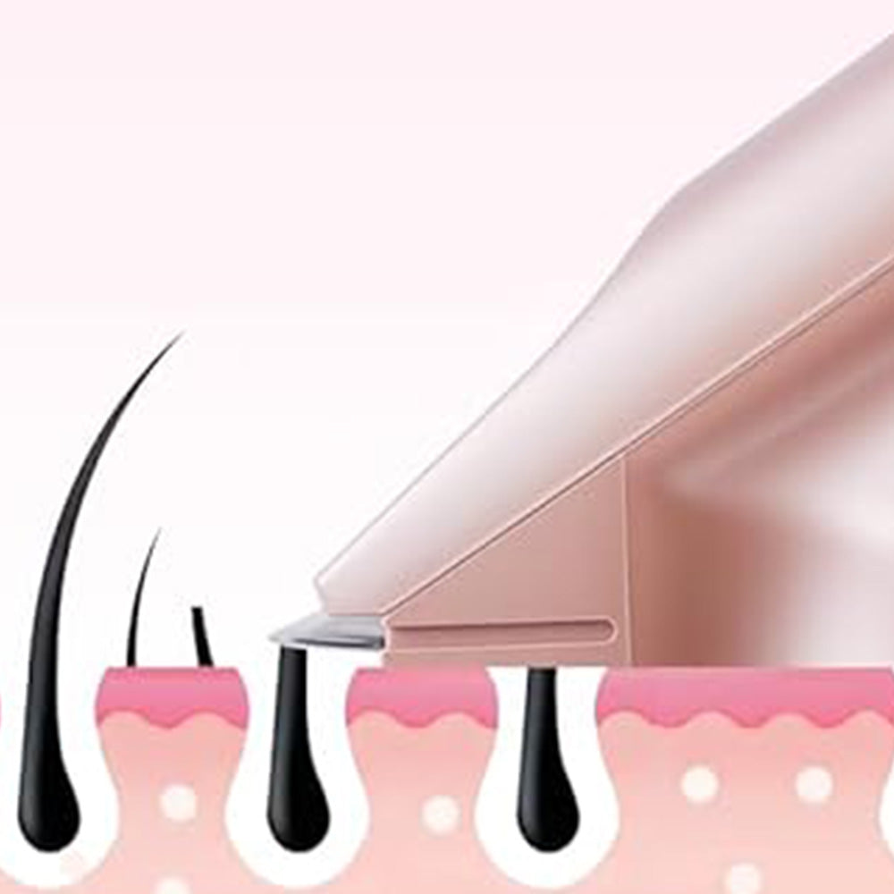 3-in-1 Electric Shaver Nose Hair Trimmer for Face Body Bikini Underarm and Legs