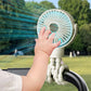 Portable Octopus Stroller Fan with Digital Display and 3 Speed Settings