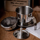 304 Stainless Steel Vietnamese Drip Coffee Pot Infuser for Home Filter Maker