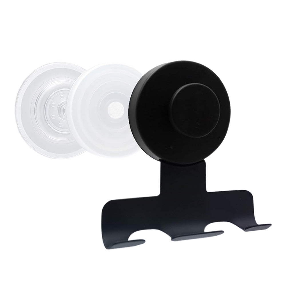 Stainless Steel Suction Cup Razor Holder Wall Mounted Bathroom Shaver Hook