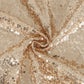 High Density Sequin Table Runner for Weddings Parties and Holidays-Gold