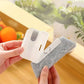 Handheld Window Groove Door Rail Crevice Cleaning Brush with Replacement Cloth