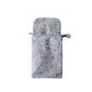 5 Layer Leaf Pattern Canvas Cell Phone Crossbody Bag