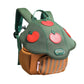 Kids Cute Mushroom Backpack for Girls Boys