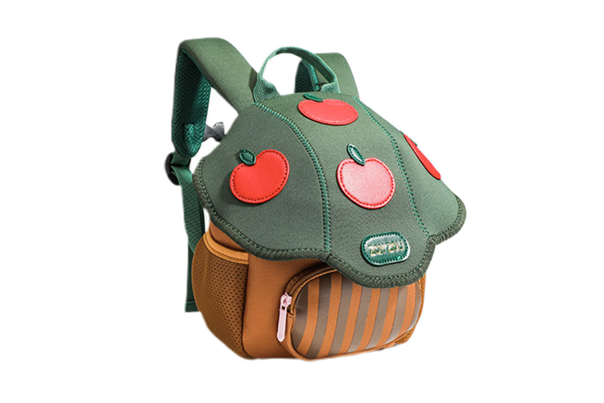 Kids Cute Mushroom Backpack for Girls Boys