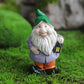 Mini Resin Dwarf Gnome Statue for Table and Garden Ornaments