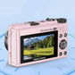 Digital Camera with Flip Screen WIFI Remote Control Vlogging Camera