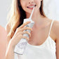 Cordless Electric Water Flosser Teeth Cleaner Portable Oral Irrigator with 4 Nozzles