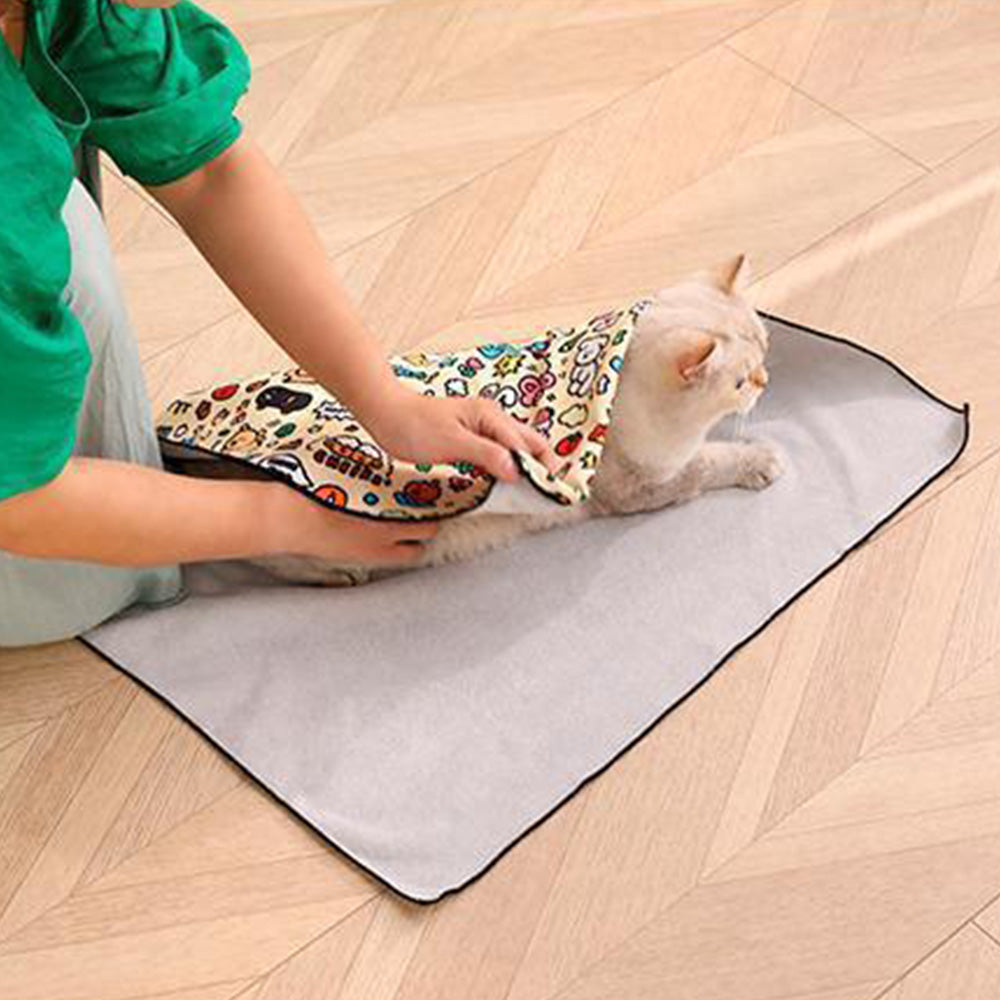 Cat Grooming Wrap For Nail Clipping Scratch Escape Calming Multifunctional Pet Tool