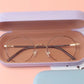 Unisex Hard Shell Glasses Case PU Leather Travel Sunglasses Cases