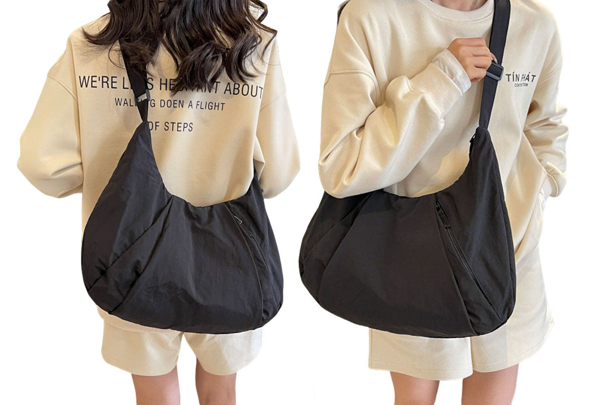 Women's Large Capacity Crescent Crossbody Bag