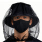 5Pcs Mosquito Head Net Bug Net Hat for Camping Hiking Fishing Gardening