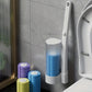 Disposable Toilet Brush Set with 18Pcs Replacement Brush Heads