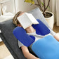 2 Pack Inflatable Travel Neck Pillow U Shaped for Car Plane Soft Velvet PVC Portable