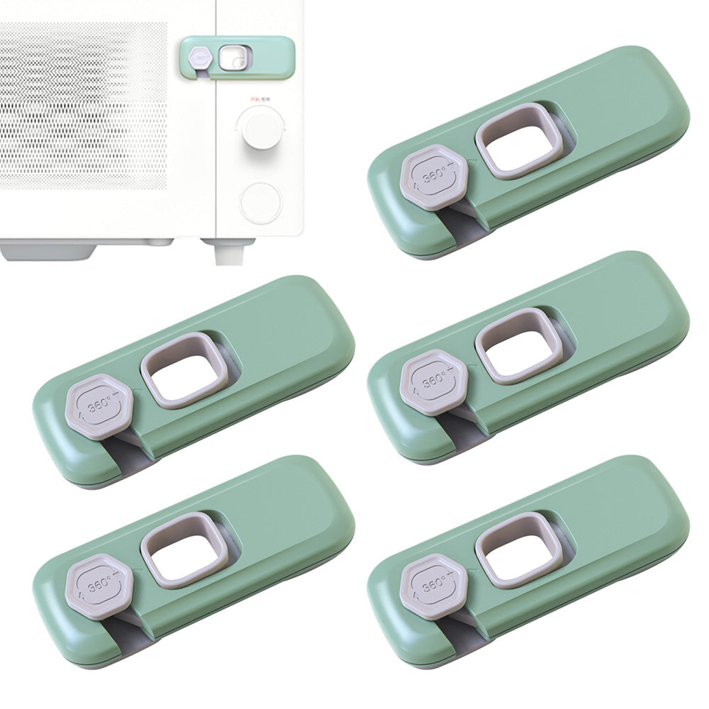 5Pcs Proof Refrigerator Lock Freezer Door Lock for Fridge Cabinets