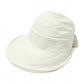 2 in 1 Detachable Zipper Wide Brim Sun Hat for Women