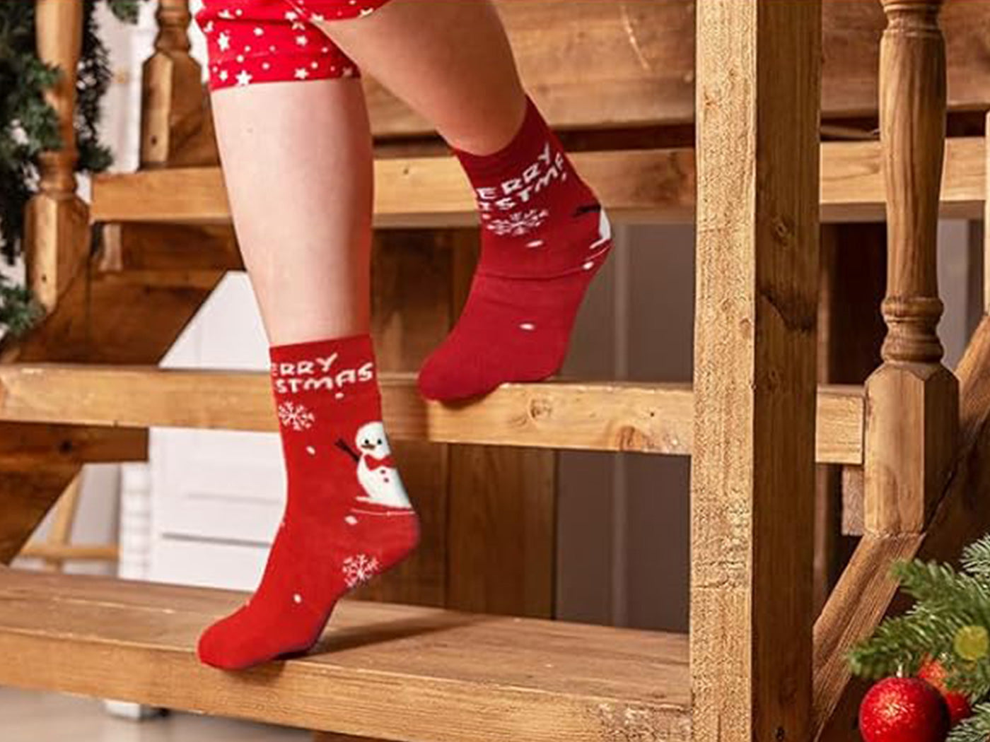 12 Pairs Christmas Sock Advent Calendar Blind Box 24 Days Countdown Calendar