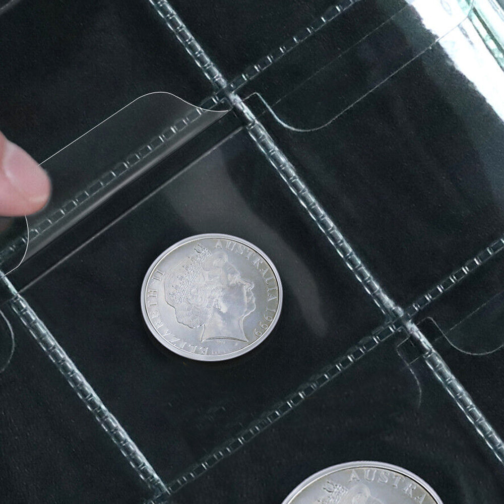 240 Grid Pockets Coin Collection Book Coin Collection Album