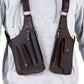 Outdoor Double Shoulder Armpit Bag with Multiple Pockets