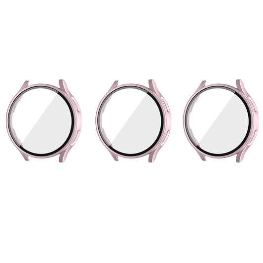 3Pcs Full-Screen Protector Case Hard PC Cover for Samsung Galaxy Watch 6