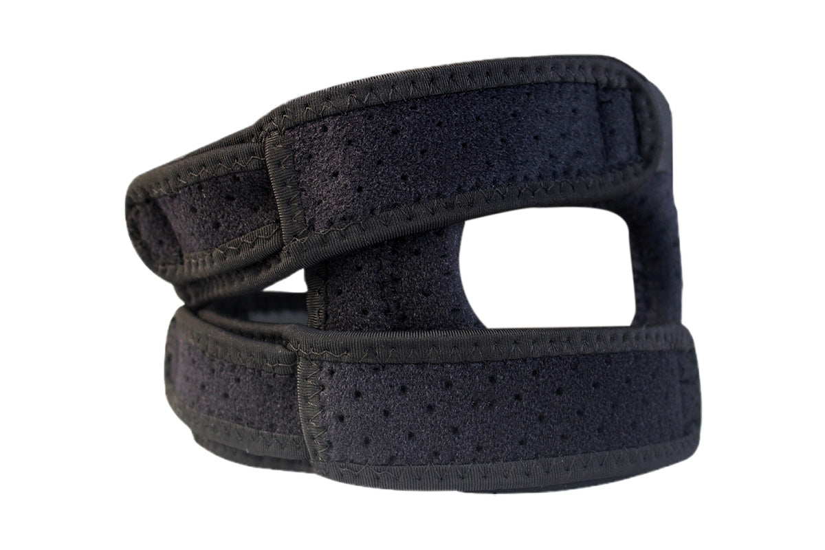 Adjustable Neoprene Knee Sleeve-Black