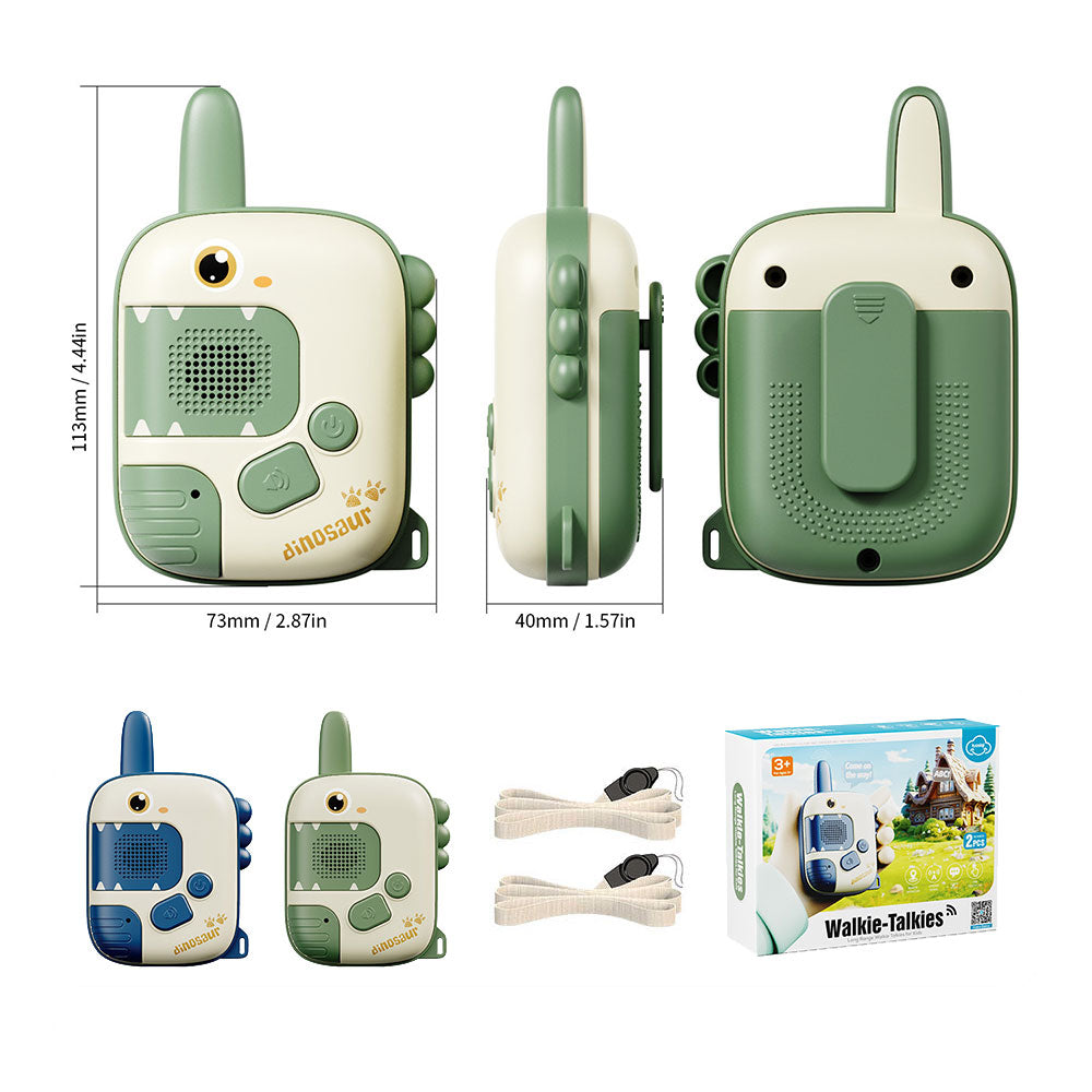 2Pcs Kids Walkie Talkies Toys Two-Way Radio Kids Rescue Talkies