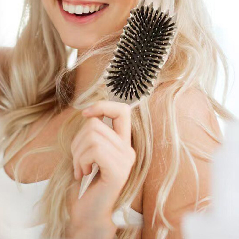 Large Wave Curl Styling Detangling Hair Brush for Daily Use