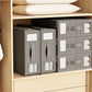 2Pcs Foldable Bed Sheet Storage Bins with Handle