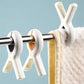 8Pcs Wind-Resistant Clip Peg Large Clamp for Clothes Drying Rack