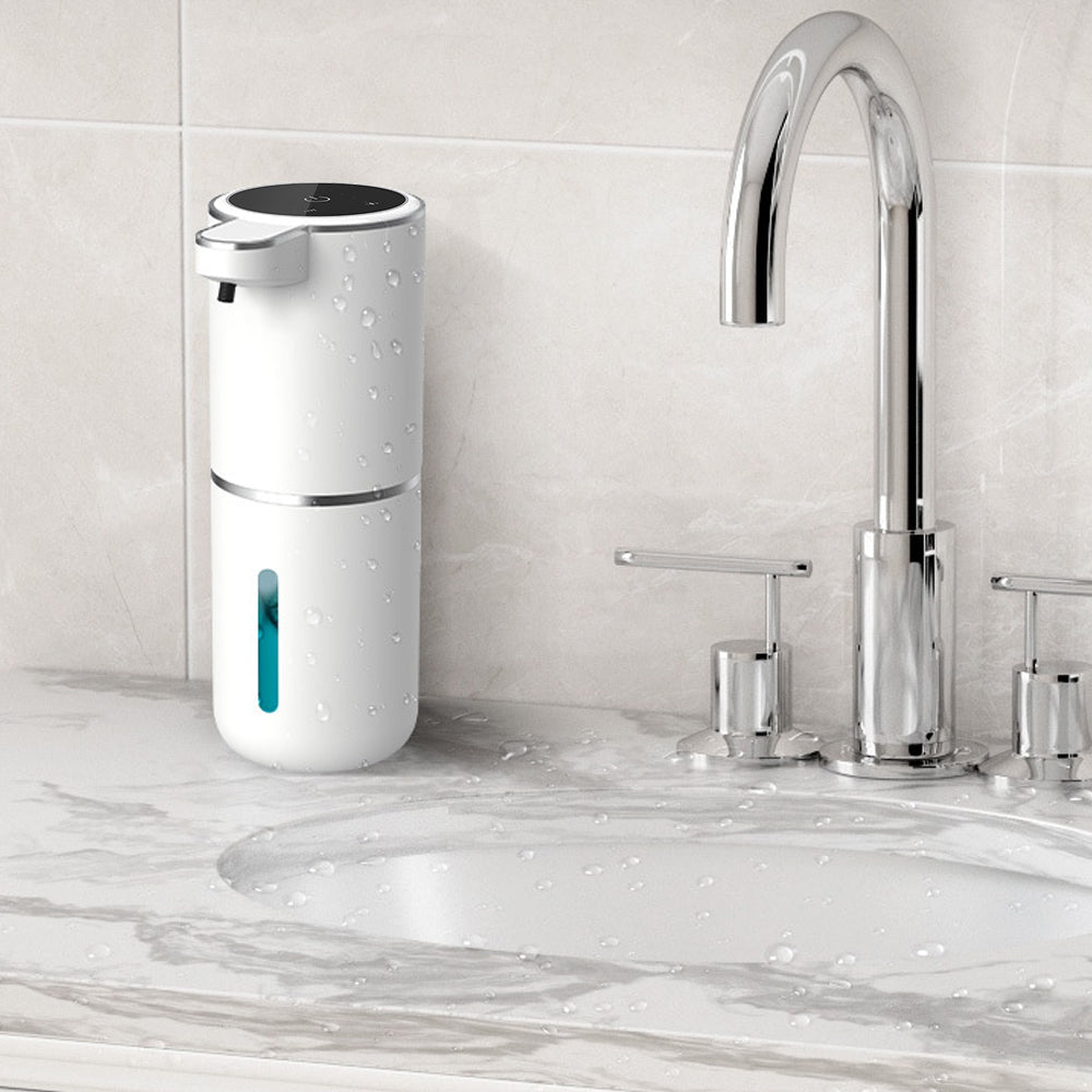380ML Rechargeable Touchless Automatic Soap Foam Dispenser with 4 Level Adjustable