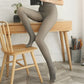 Sheer Tights Plus Size Winter Thermal Pantyhose Bare Legs Illusion Warm-Grey